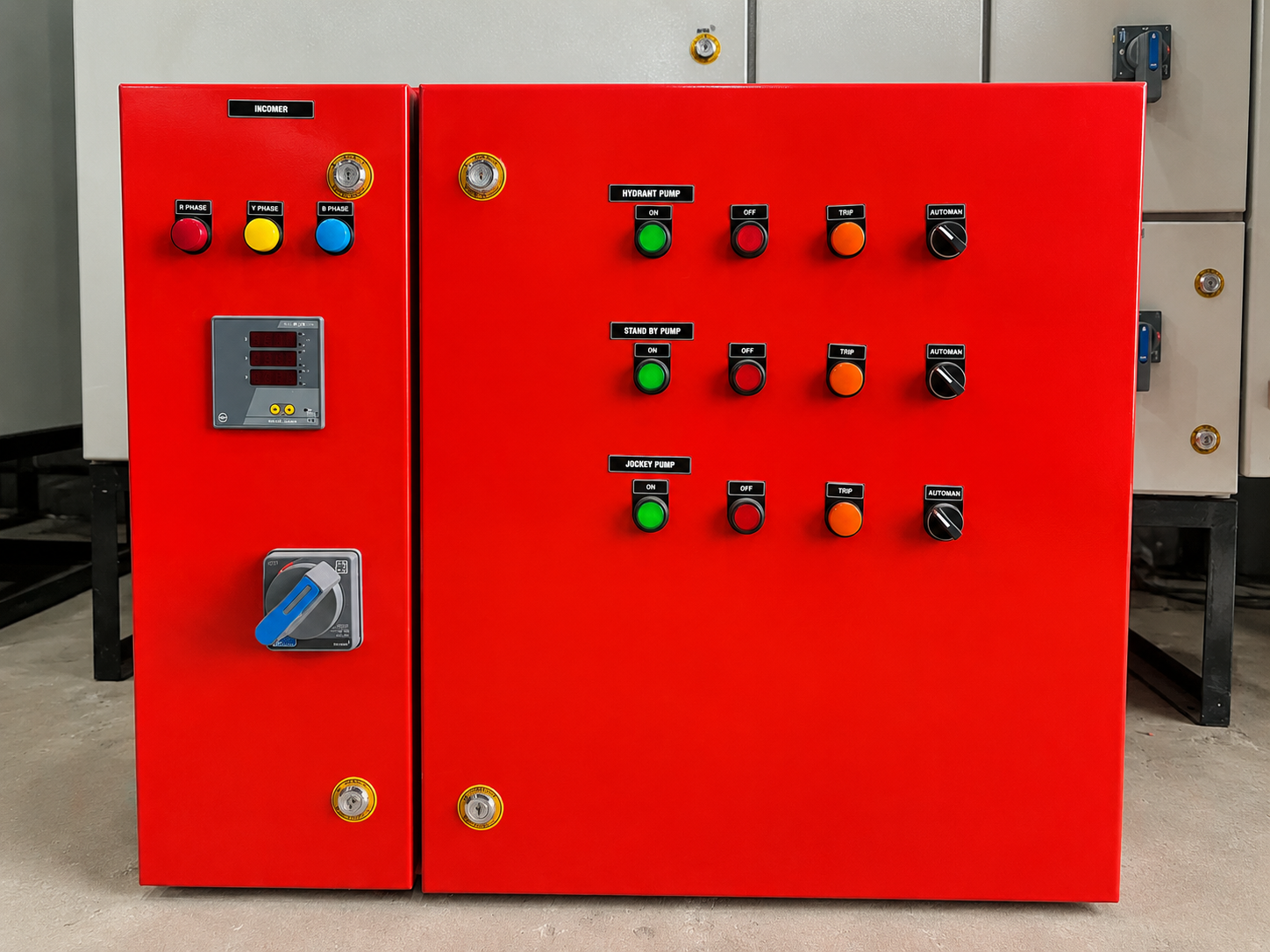 APFC panel manufactured by Vrindavan Techno Projects, Nashik