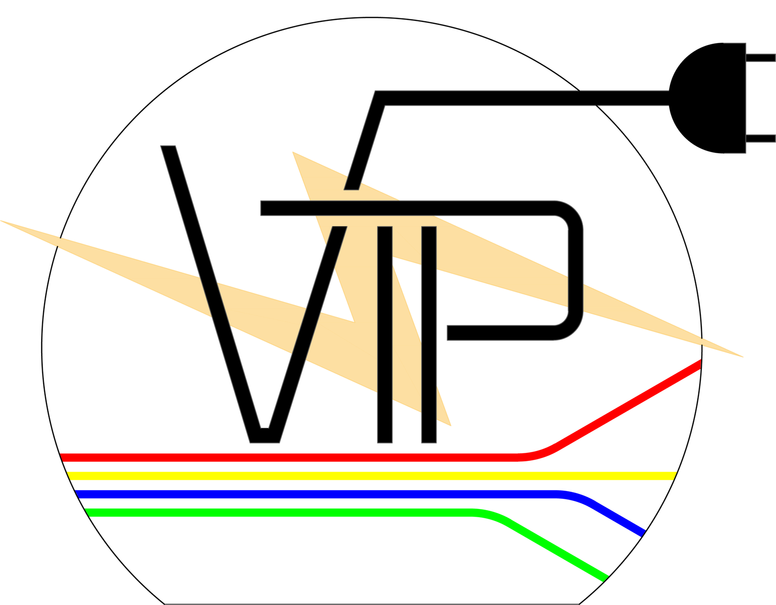 Vrindavan Techno Projects Logo
