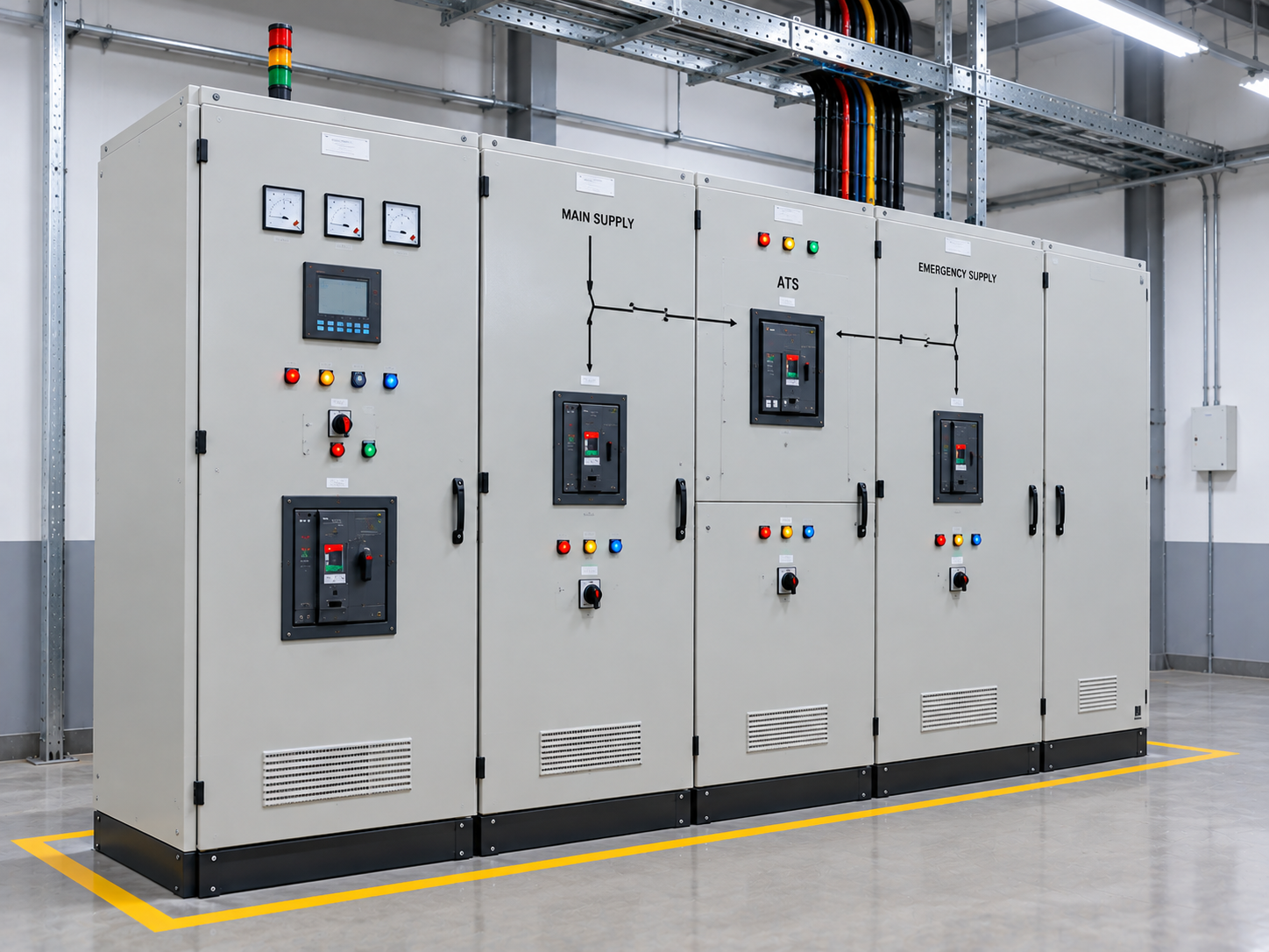 APFC panel manufactured by Vrindavan Techno Projects, Nashik