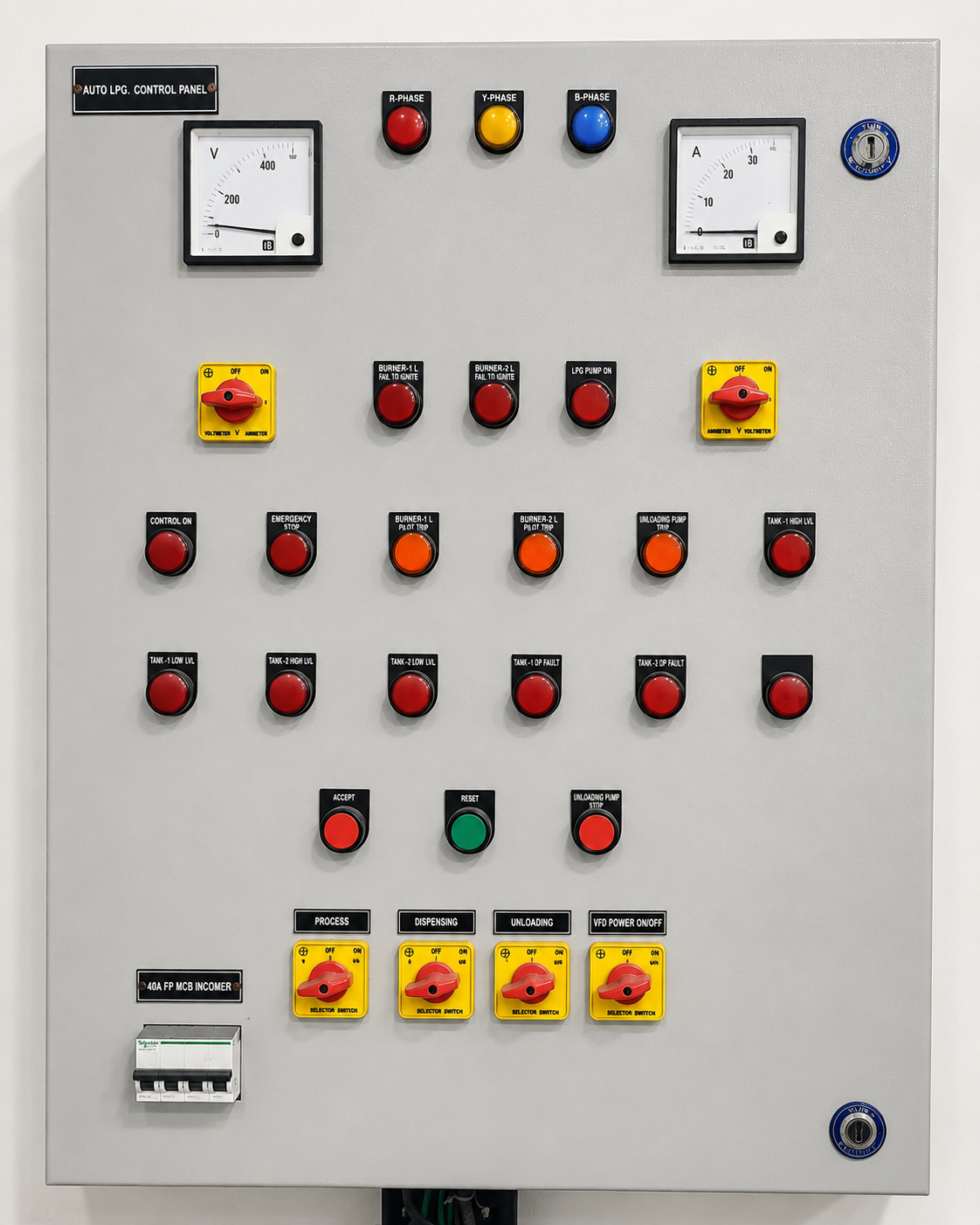APFC panel manufactured by Vrindavan Techno Projects, Nashik