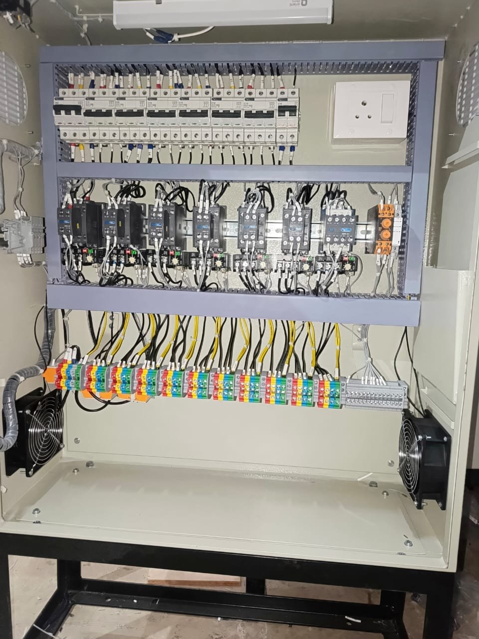 APFC panel manufactured by Vrindavan Techno Projects, Nashik