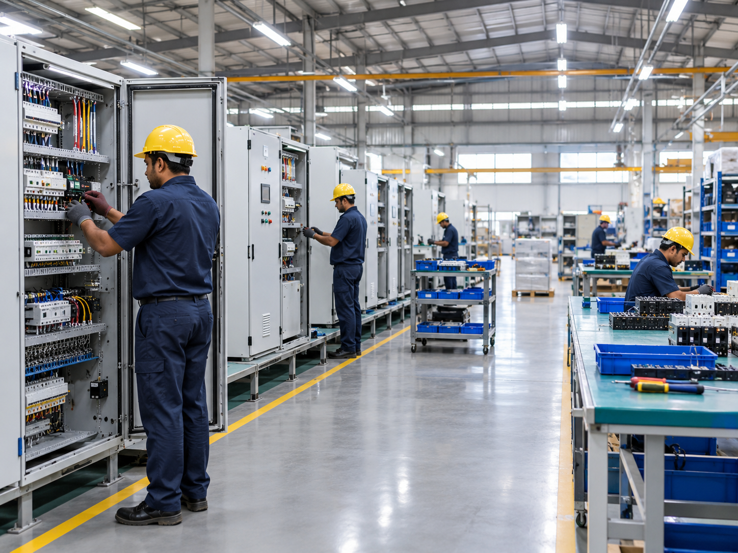 Vrindavan Techno Projects factory floor, Nashik